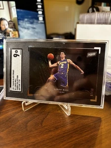 2017 PANINI BLACK FRIDAY #1 LONZO BALL PANINI COLLECTION RAPTURE 7/10 SGC 9 - Picture 1 of 2
