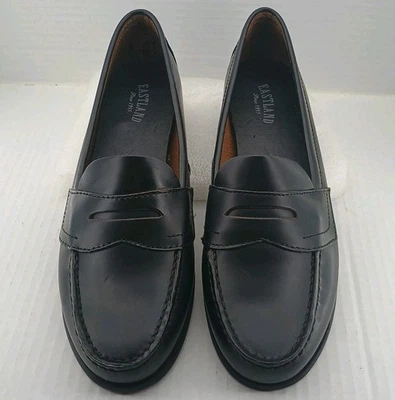 Черные женские кожаные мокасины пенни Eastland Classic II размер 8 M - Изображение 1 из 4