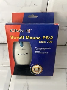 New Vintage Chic 700 PS/2 scroll mouse Windows 95/98/2000/ME XP Compatible New - Picture 1 of 8