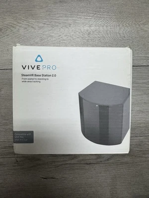 HTC SteamVR Base Station 2.0 for VIVE Pro or VIVE Pro Eye Headset NEW - Image 1 of 4