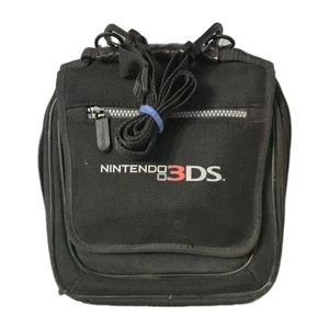 Nintendo 3DS Elite Tragetasche Reisetasche Organizer Schwarz Spiel Kartenfächer Lesen - Bild 1 von 7