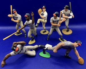 Lote de siete (7) figuras Kenner 1988-94 de los Medias Blancas de Chicago de 4" alineación inicial - Imagen 1 de 15