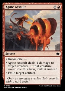 4x Agate Assault - NM - Bloomburrow - SPARROW MAGIC - Picture 1 of 1