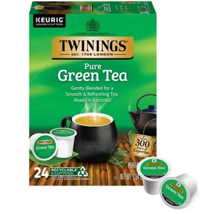 Twinings of London Green Tea K-Cups for Keurig, 24 Count (Pack of 1) - Picture 1 of 6
