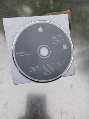 Apple Mac Pro OS X Install Disc 1, Version 10.4.7, DISC VERSION 1.0,... - Bild 1 von 2