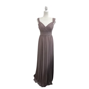 Dusty Rose Bridesmaid Dress Size 2 Formal Gown - Picture 1 of 3