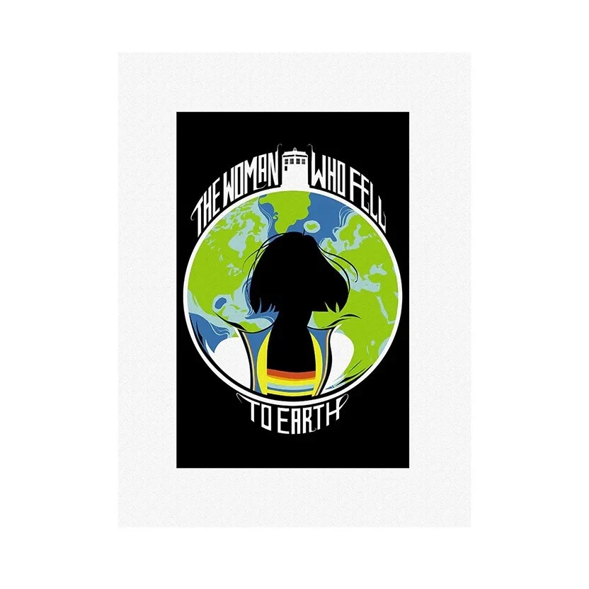 Eaglemoss Doctor Who Print – Woman Who Fell to Earth - Image 1 of 1