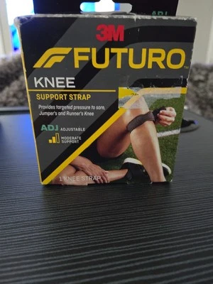 3M Futuro Knee Support Strap Adjustable Moderate Support Jumpers Runners - Image 1 of 4