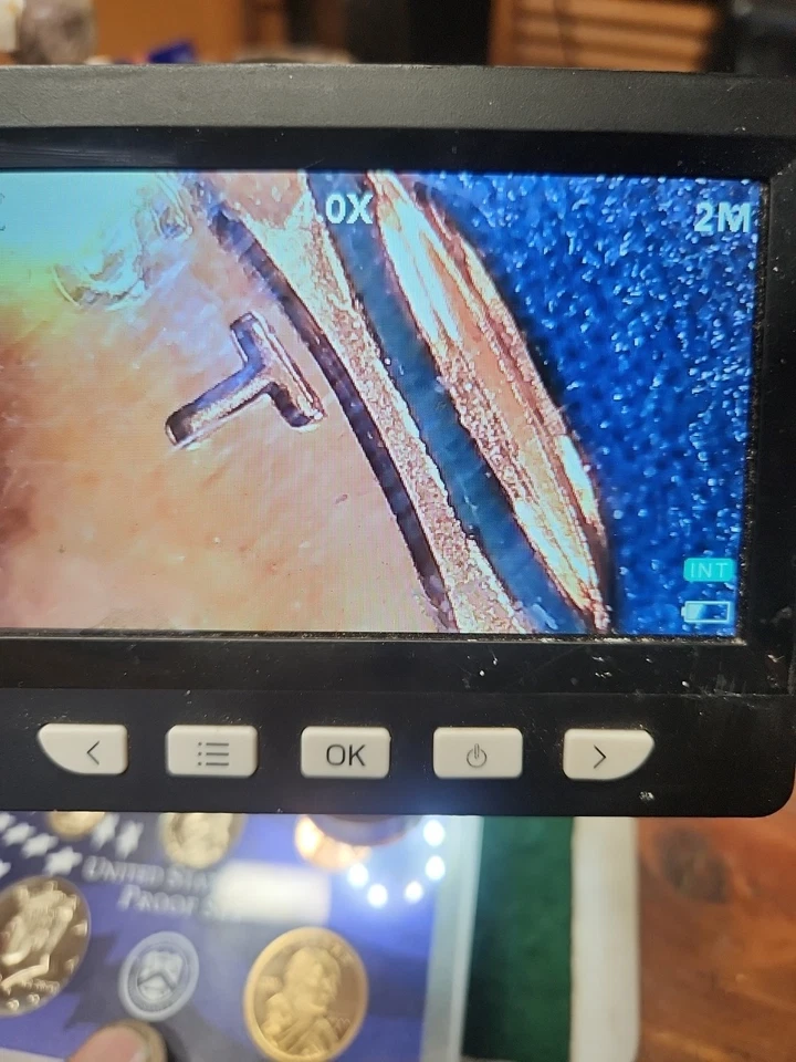 2000 S Proof Set Error. Partially Clipped Or Smashed Plancet. - Image 1 of 4