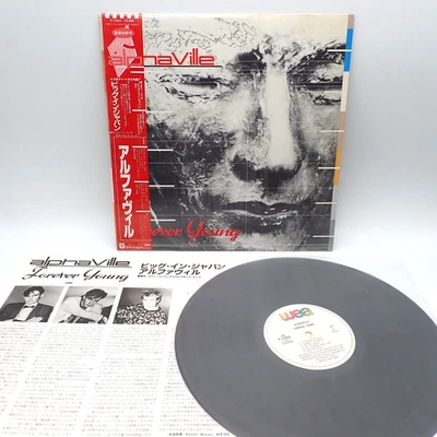 Alphaville ‎– Forever Young Japan LP OBI VINYL WEA ‎– P-13065 - Image 1 of 3
