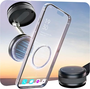 2026 Verbesserter 360° Vakuum Magnetischer Auto Handy Halter für Magsafe [96+ Pfund Stärkere - Bild 1 von 12