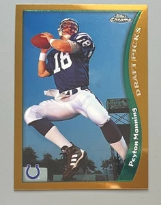 1998 Topps Chrome - Draft Picks Peyton Manning #165 (RC) Rookie Card Colts - Picture 1 of 2