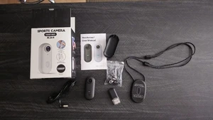 Mini 4K Action Camera Thumb‑Size Body Cam Helmet Bike Moto Sport Waterproof - Picture 1 of 7