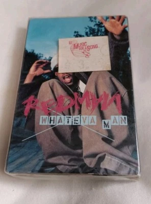 Redman: Whateva Man (Cassette Tape Single 1996) - Sealed New - Image 1 of 4