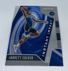 2019-20 Panini Prizm Jarrett Culver Instant Impact RC Minnesota Timberwolves #24 - Picture 1 of 2