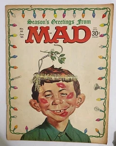 MAD MAGAZINE NO#92, JANUARY 1965, SEASON'S GREETINGS FROM MAD - Picture 1 of 1