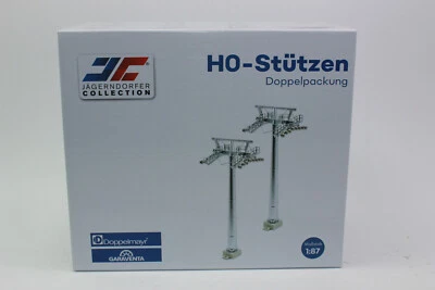 Jägerndorfer JC 50500 2 Supports 16cm for H0 1:87 Cable Car NEW in OVP - Image 1 of 4