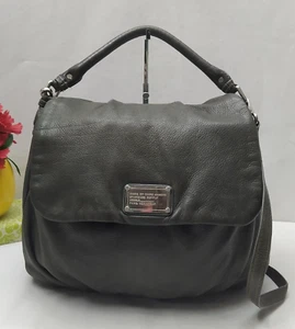 Marc By Marc Jacobs Olive Green Pebbled Leather Flap Closure Crossbody Bag - Picture 1 of 16