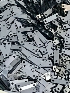 Sequins Rectangle 9mm Pewter Gunmetal Dk Silver Metallic 1/3in Choose Pack Size - Picture 1 of 1