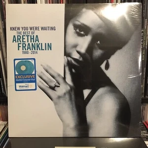 Aretha Franklin ~I Knew You Were Waiting ~Exclusive ~Blue Colored Vinyl LP - Picture 1 of 2