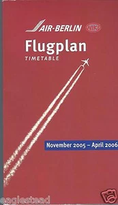 Horario de aerolínea - Air Berlin - Niki - 11/05 - Imagen 1 de 1