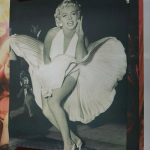 Marilyn Monroe Kunst Wand Poster Gemälde 12x16,5 selbstklebend - Bild 1 von 1