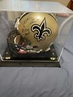 Drew Brees New Orleans Saints SB MVP Auto Riddle Authentic Helmet
