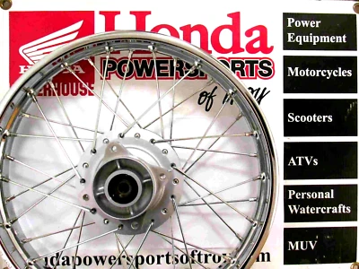 NUEVA RUEDA TRASERA COMPLETA ORIGINAL HONDA OEM 1985-2013 XR100R/CRF100 *42650-KN4-A61 Foto 1 de 4