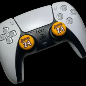 Kobe Lakers 24 Mamba Theme Analog Caps  -PS4, PS5, Xbox One Series X Thumb Grips - Picture 1 of 1