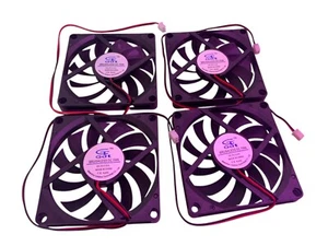 4X 80mm x 10mm Cooling Case Fan 8010 2pin 80x80x10mm DC for PC Computer - Afbeelding 1 van 1