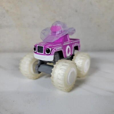 Nickelodeon Blaze and the Monster Machines Starla Robot Rider Cowboy Purple 2014 - Image 1 of 4
