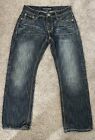 South Pole Blue Jeans Mens Distressed Denim Pants Size 30x29 Hip Hop RN 82628