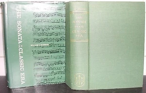 The SONATA in the CLASSIC ERA William S Newman HB DJ 1st Ed MUSIC Musical Scores - Picture 1 of 1