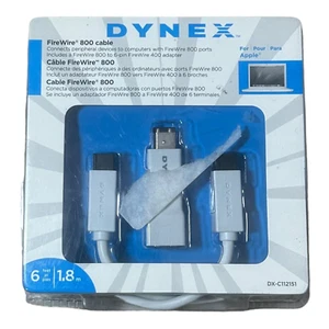 Dynex DX-C112151 FireWire 800 Cable - Picture 1 of 2