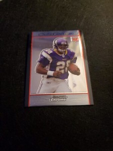 2007 Bowman Chrome #BC65 Adrian Peterson RC Rookie Vikings Saints