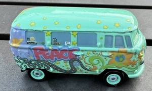 Mattel Disney Pixar Cars Fillmore VW Bus Hippie Love Peace Van Diecast 1:55 - Picture 1 of 5
