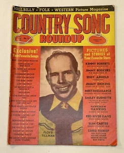 Country Song Roundup No. 5 ~ 1950 ~ Floyd Tillman Cover - Picture 1 of 2