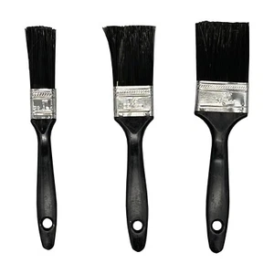 3 Pack of Paint Brushes 1", 1-1/2", 2" decorating fence shed door gatehome - Picture 1 of 1