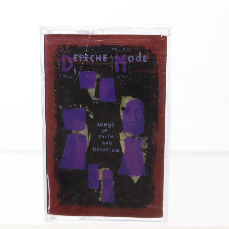 Depeche Mode Songs Of Faith And Devotion Cassette Tape 1993 New Sealed - Image 1 of 3