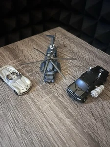 Transformers DOTM Cyberverse Commander Ironhide, Blackout, legion Sideswipe - Picture 1 of 5