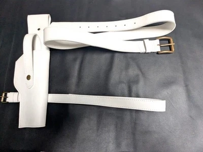 Punisher 白色皮带,带枪套和腿带,星球大战女孩 — 第 1/4 张图片