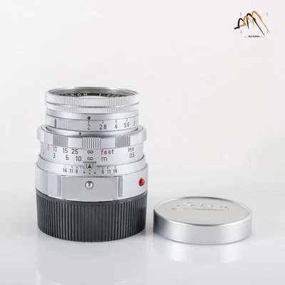 LEITZ Leica Summicron M 50mm/F2.0 Ver.II V2/ Dual Range DR Lens Yr.1960 #11357 - Image 1 of 4