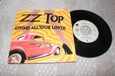 ZZ TOP-"GIMME ALL YOUR LOVIN" 45 RPM WITH PICTURE SLEEVE, 1983, MINT CONDITION - Image 1 of 2