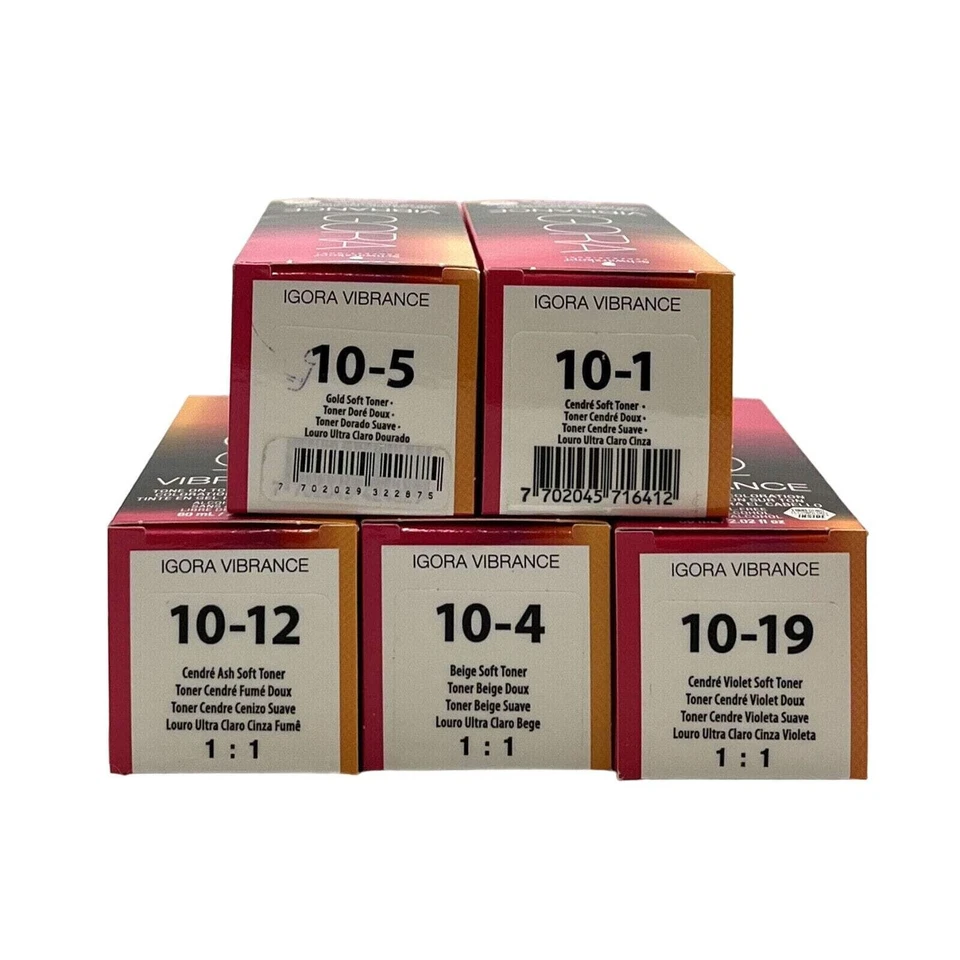 Schwarzkopf Igora Vibrance Tone On Tone Coloração 2,02 oz - Escolha o Seu - Imagem 1 de 1