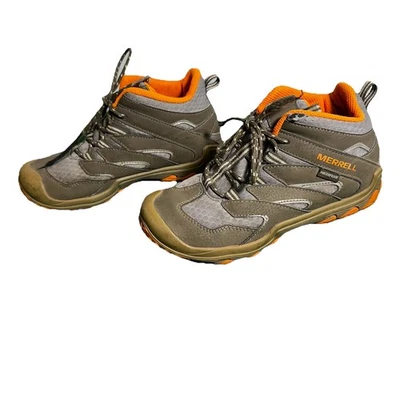 Merrell Chameleon Impermeable Medio Senderismo Bota, Zapatilla, Niños Talla 2.5M Foto 1 de 4