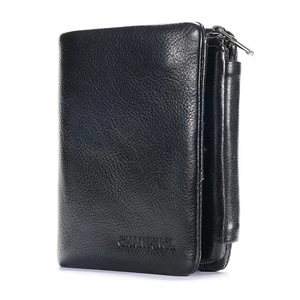 Men's Buckle zipper genuine leather wallet, large capacity 13card slots, Driv... - Picture 1 of 5