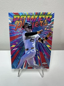 2025 Topps Chrome Power Players PP-3 Brent Rooker Athletics - Picture 1 of 2