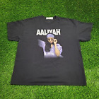 Aaliyah Hip-Hop R&B Soul Queen Music Shirt Womens 2XL 25x28 Big-Print Portrait