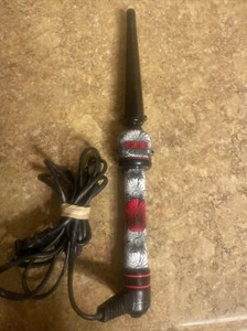 Varita rizadora cónica de cerámica floral profesional Hot Tools - Imagen 1 de 4