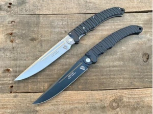 12" New Large Fast Opening D2 Blade Survival G10 Handle PocketFolding Knife DF49 - Picture 1 of 11